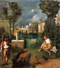 Tempesta di Giorgione, Galleria dell'Accademia