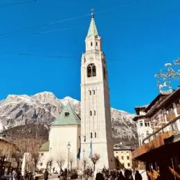 Campanile Basilica Cortina d’Ampezzo